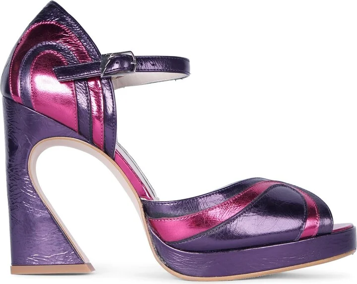 Lillita Platform Violet Pink Heels
