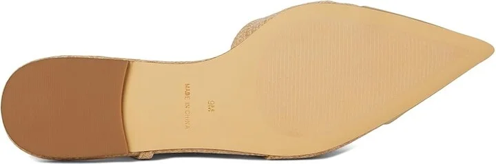 Lilly Pulitzer Dorsee Slingback Women's Wedge Shoes Natural : 8 M, Leather - Image 3