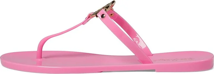 Lilly Pulitzer Hollie Jelly Sandal Women's Shoes Havana Pink : 8 M, Synthetic - Image 5