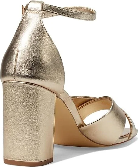 Lilly Pulitzer Kendall Sandals Women's Sandals Gold Metallic : 10 M, Leather - Image 4