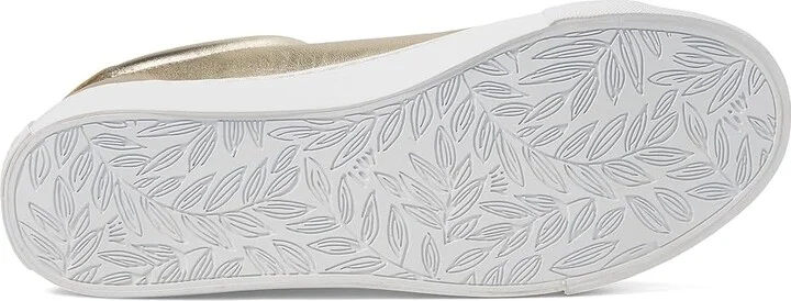 Lilly Pulitzer Lux Hallie Sneaker Women's Shoes Gold Metallic : 6 M, Leather - Image 3