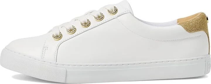 Lilly Pulitzer Lux Hallie Sneaker Women's Shoes Resort White : 8 M, Leather - Image 7