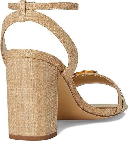 Lilly Pulitzer May Sandals Women's Sandals Natural : 7 M, Leather - Image 4