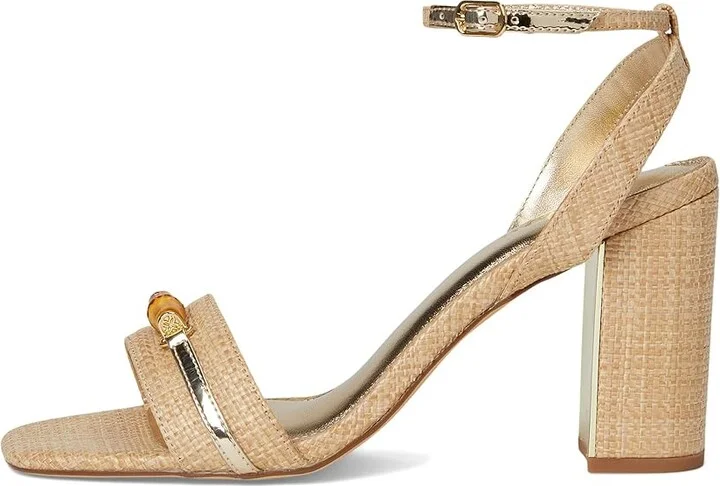 Lilly Pulitzer May Sandals Women's Sandals Natural : 7 M, Leather - Image 6