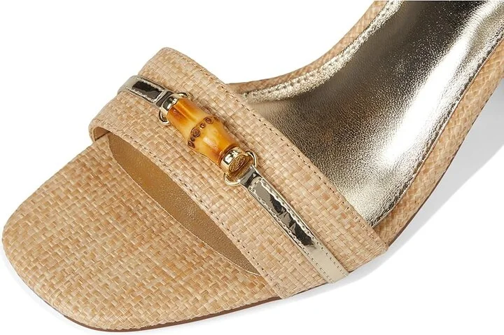 Lilly Pulitzer May Sandals Women's Sandals Natural : 7 M, Leather - Image 7