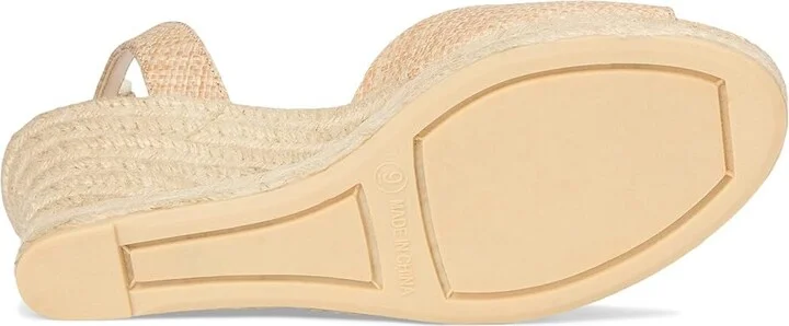 Lilly Pulitzer Paley Espadrille Wedge Women's Sandals Natural : 7 M, Leather - Image 3