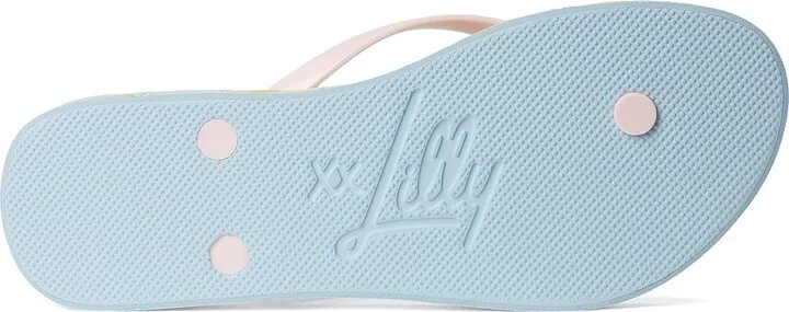 Lilly Pulitzer Pool Flip-Flop Women's Shoes Bluette Make Lemonade Shoe : 7-8 M, Synthetic - Image 3