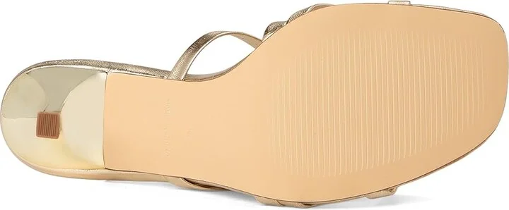 Lilly Pulitzer Wanda Slide Sandal Women's Sandals Gold Metalic : 8 M, Leather - Image 3