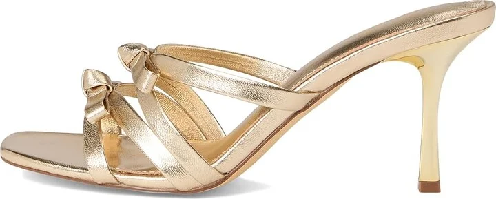 Lilly Pulitzer Wanda Slide Sandal Women's Sandals Gold Metalic : 8 M, Leather - Image 6