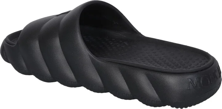 Lilo Black Quilted Slides - Image 3
