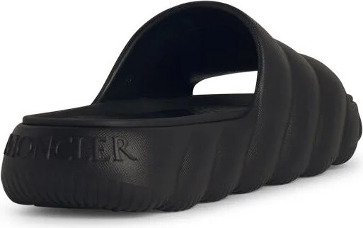 'lilo' Black Rubber Slippers - Image 3