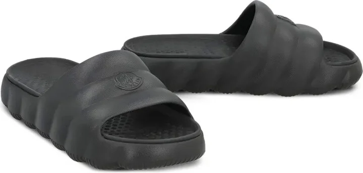 Lilo logo-patch quilted slides - Image 2