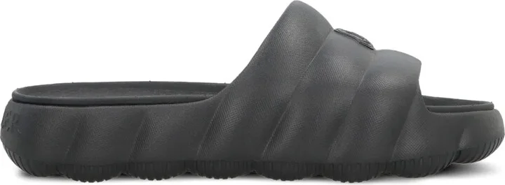 Lilo logo-patch quilted slides