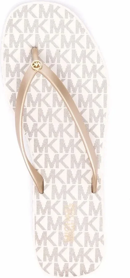 Lilo monogram-print flip-flops - Image 4