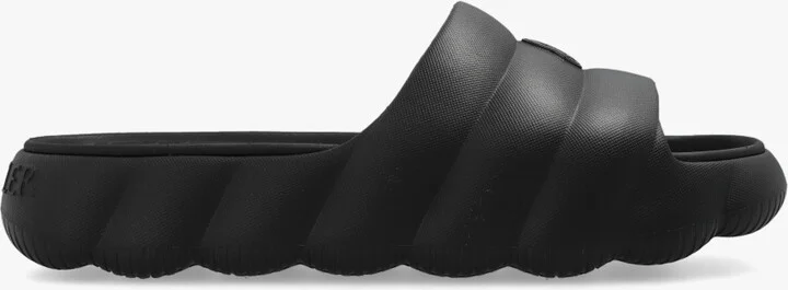 ‘Lilo’ Rubber Slides, , - Black