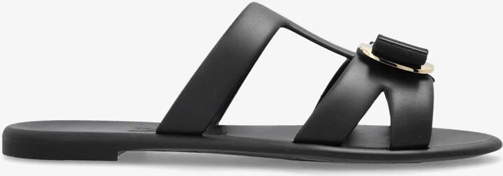 Lilou Vara Plate Flat Slides