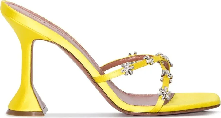 Lily 95mm crystal-embellished sandals