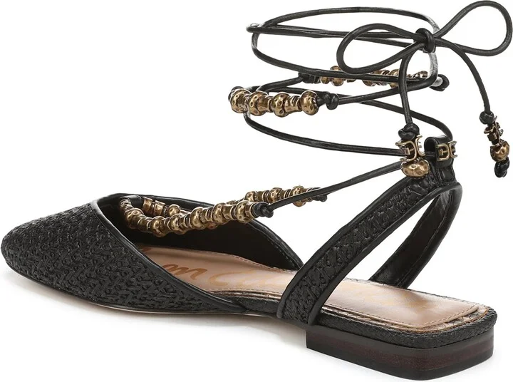 Lily Ankle Wrap Flat - Image 2