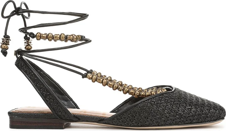 Lily Ankle Wrap Flat - Image 3