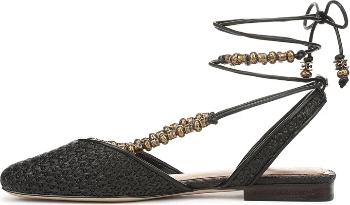 Lily Ankle Wrap Flat - Image 8