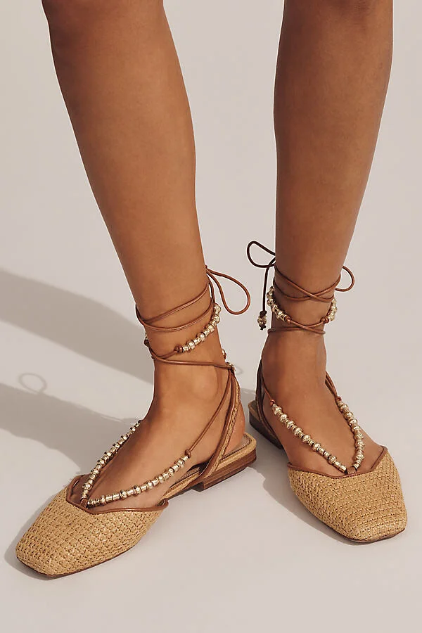 Lily Ankle Wrap Mules - Image 2