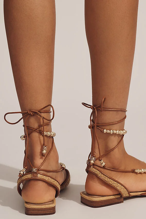Lily Ankle Wrap Mules - Image 3