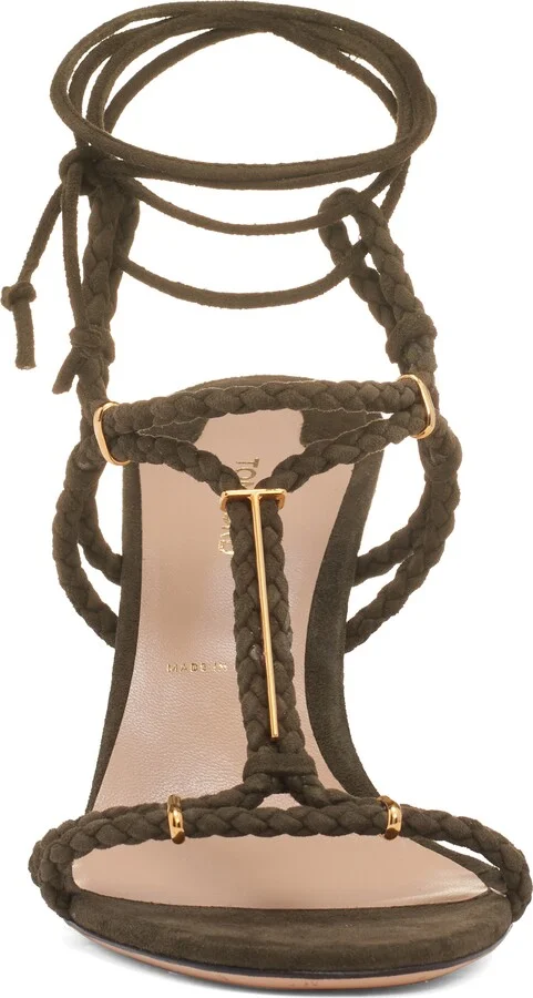 Lily Braided Strap Stiletto Sandal - Image 4