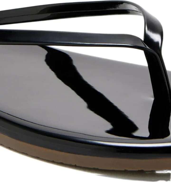 Lily glossy thong sandals - Image 4