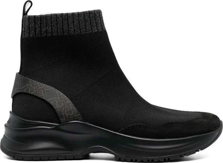 Lily high-top sock sneakers