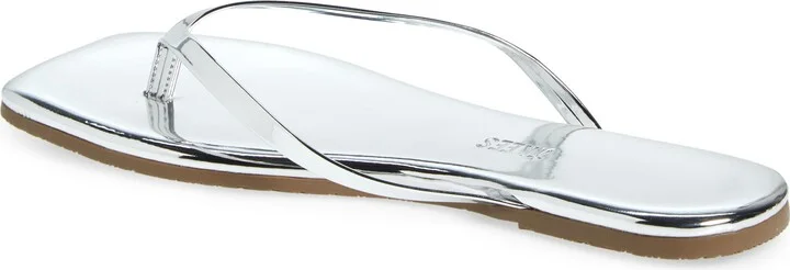 Lily Mirror Square Toe Flip Flop - Image 2