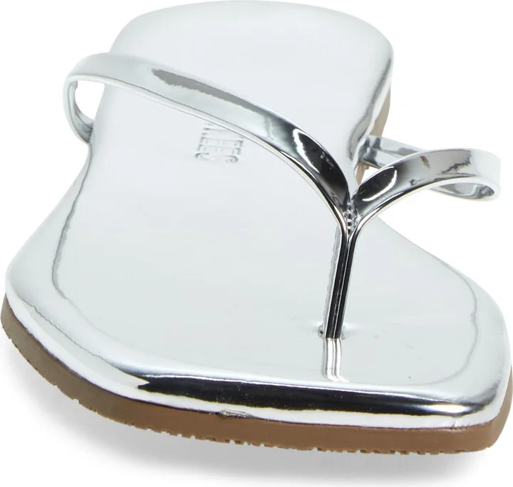 Lily Mirror Square Toe Flip Flop - Image 4