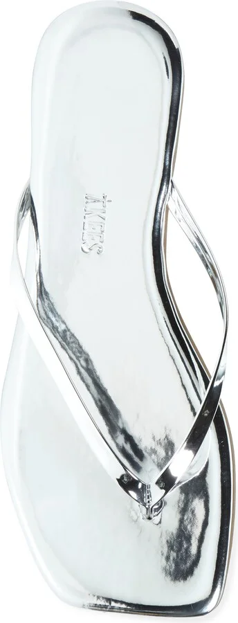Lily Mirror Square Toe Flip Flop - Image 5