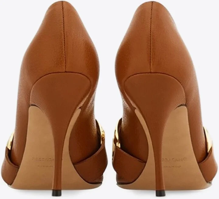 Limania 95 Maxi Vara Leather Pumps - Image 2