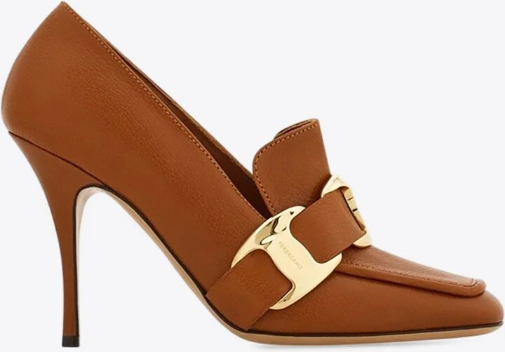 Limania 95 Maxi Vara Leather Pumps