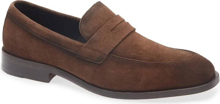 Dark Brown Suede