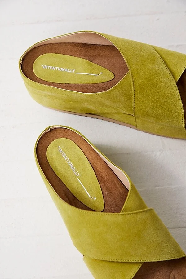 Limelight Suede Flatform Sandals - Image 4