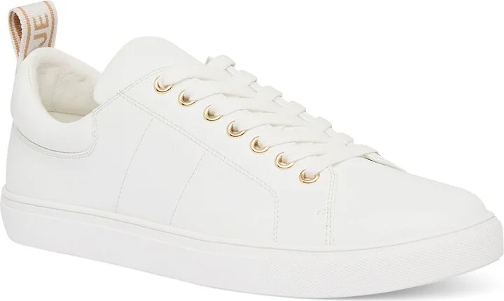 Lin Logo Trainer In Colour White/Ecru Beige Size 35 - Image 2