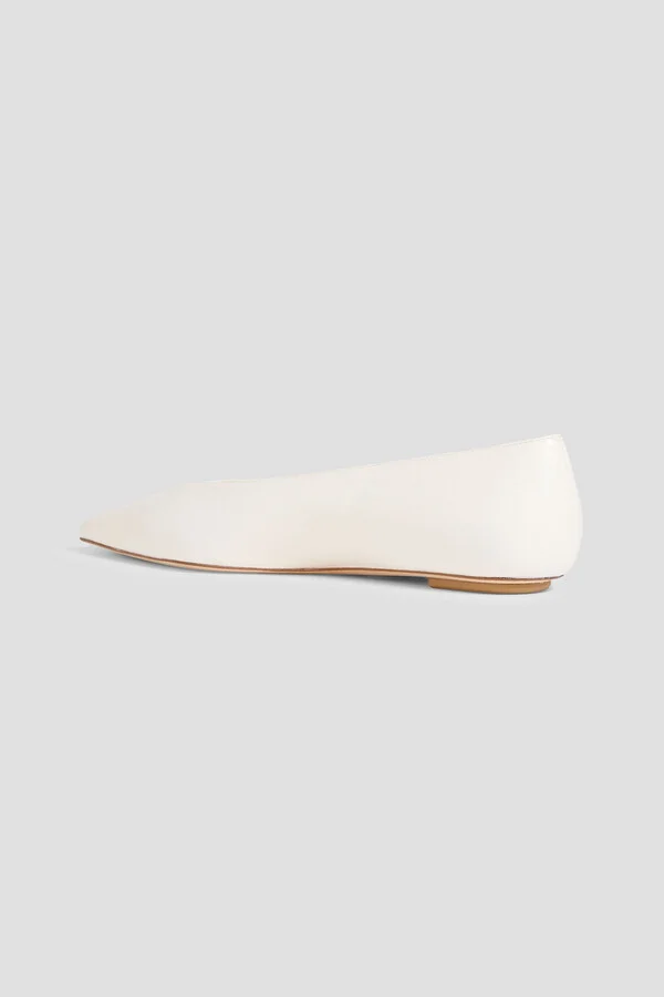 Lina leather point-toe flats - Image 3