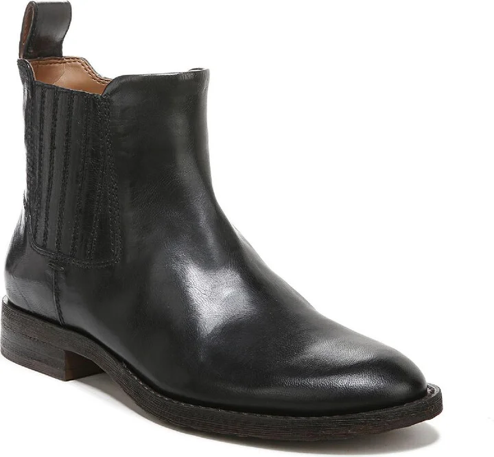 Linc Womens Leather Ankle Chelsea Boots