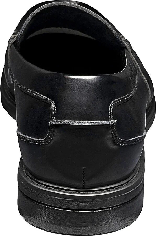 Lincoln Leather Moc Toe Penny Loafer - Wide Width Available - Image 3