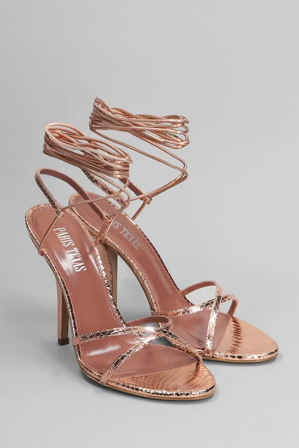 Linda 105 Sandals In Copper Leather - Image 2