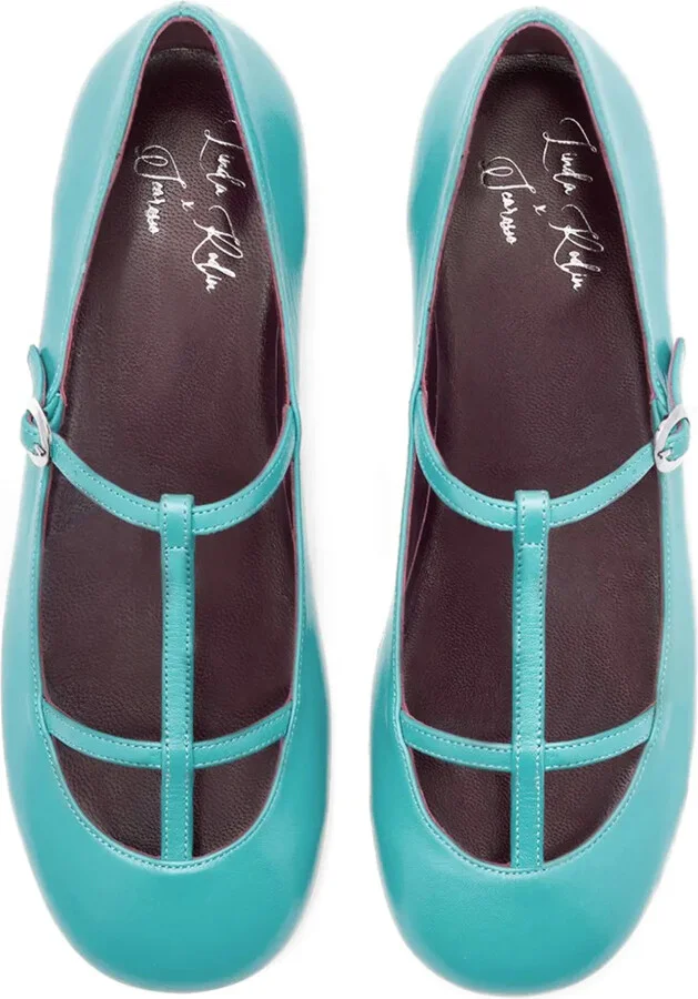 Linda I leather ballerina shoes - Image 3