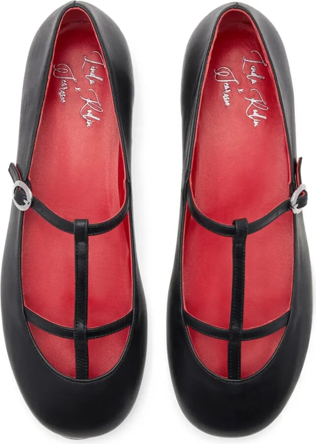 Linda I leather ballerina shoes - Image 3