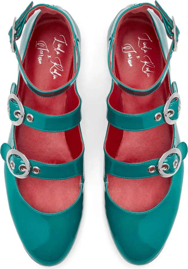 Linda II leather ballerina shoes - Image 3