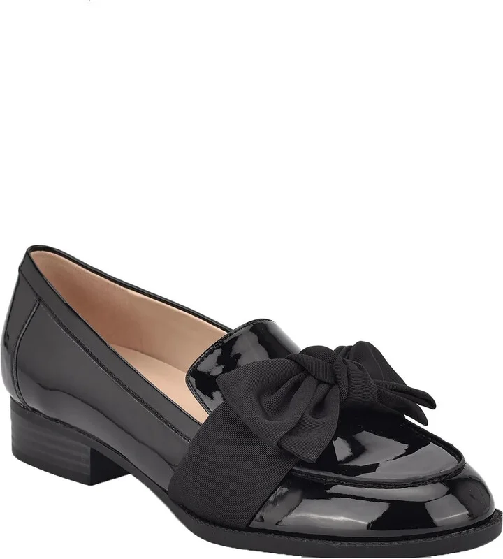 Lindio3 Womens Ribbon Slip On Loafers