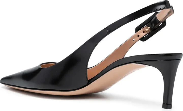 Lindsay 60mm slingback pumps - Image 3