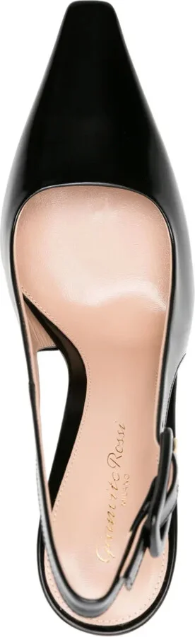 Lindsay 95mm leather pumps - Image 4