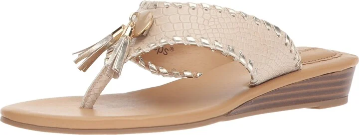 LINDSAY PHILLIPS Women's Thong Wedge Sandal