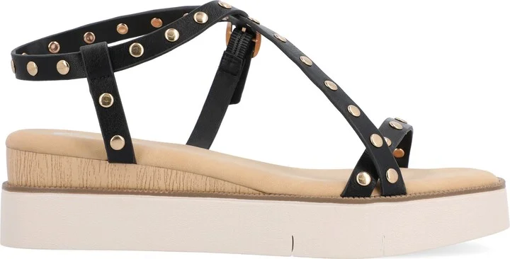 Lindsay Studded Tru Comfort Platform Sandal - Image 4