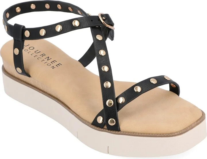 Lindsay Studded Tru Comfort Platform Sandal